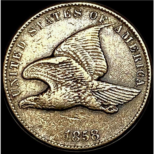 1858 Flying Eagle Cent LIGHTLY CIRCULATED