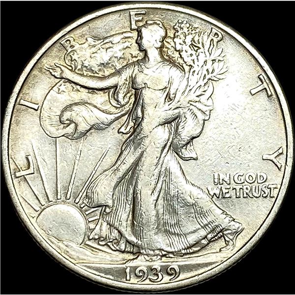 1939-S Walking Liberty Half Dollar CLOSELY UNCIRCULATED