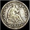 Image 1 : 1851-O Seated Liberty Half Dime NEARLY UNCIRCULATED