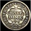 Image 2 : 1851-O Seated Liberty Half Dime NEARLY UNCIRCULATED