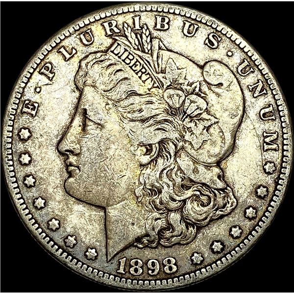 1898-S Silver Morgan Dollar NEARLY UNCIRCULATED