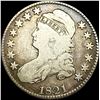 Image 1 : 1821 Capped Bust Half Dollar NICELY CIRCULATED
