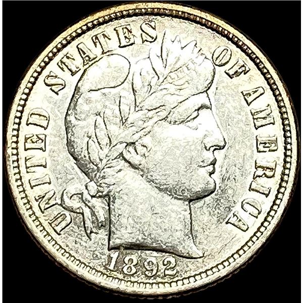 1892-O Silver Barber Dime CLOSELY UNCIRCULATED