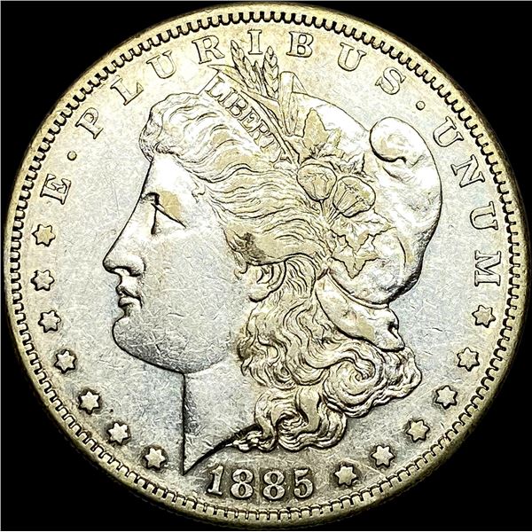 1885-S Silver Morgan Dollar CLOSELY UNCIRCULATED