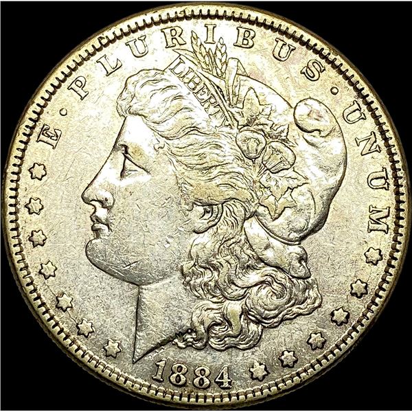 1884 Silver Morgan Dollar CLOSELY UNCIRCULATED