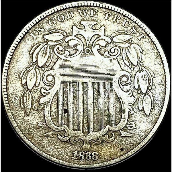 1868 Shield Nickel LIGHTLY CIRCULATED