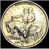 Image 1 : 1925 Silver Stone Mountain Half Dollar CLOSELY UNCIRCULATED