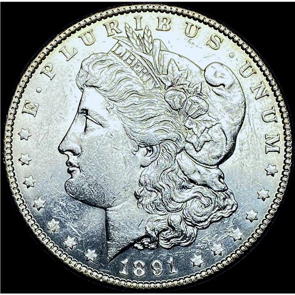 1891 Morgan Silver Dollar CHOICE BU