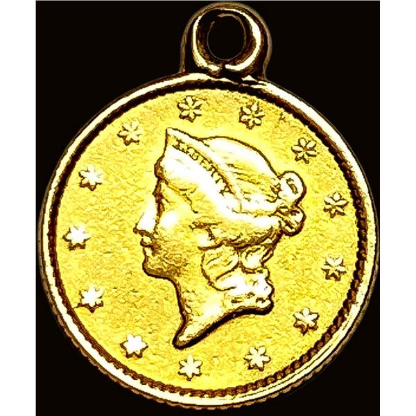 1853 Gold $1 Liberty Head Type 1 HIGH GRADE