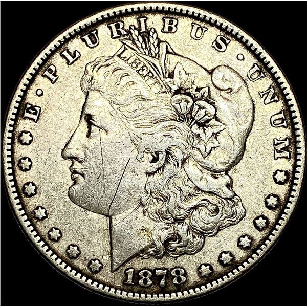 1878 7/8TF Silver Morgan Dollar NEARLY UNCIRCULATED
