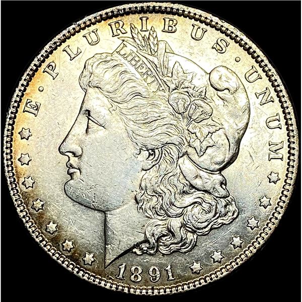 1891 Silver Morgan Dollar UNCIRCULATED