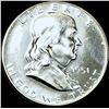 Image 1 : 1951 Franklin Silver Half Dollar GEM PROOF