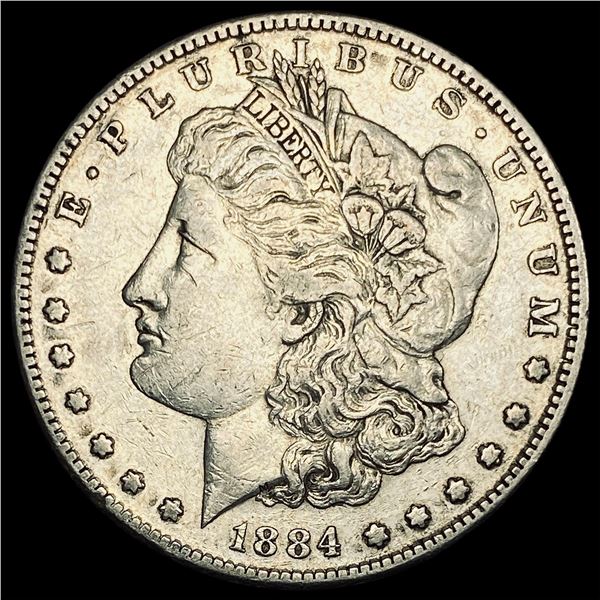 1884-S Silver Morgan Dollar CLOSELY UNCIRCULATED