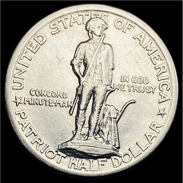 1925 Lexington-Concord Half Dollar CLOSELY UNCIRCULATED