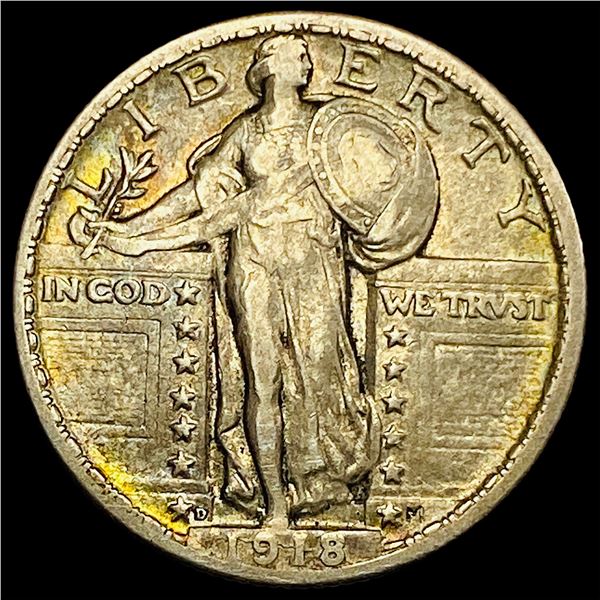 1918-D Standing Liberty Quarter UNCIRCULATED
