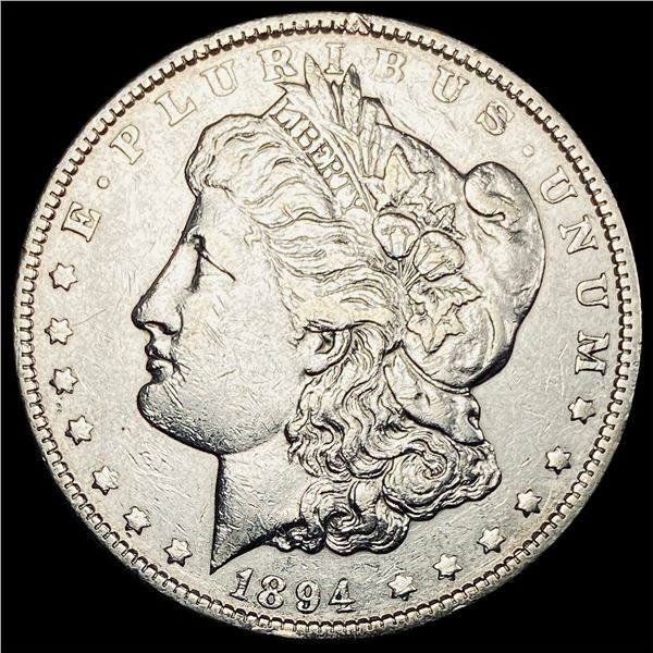 1894-O Silver Morgan Dollar NEARLY UNCIRCULATED