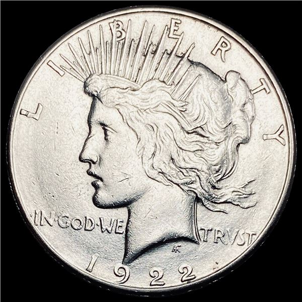 1922-S Silver Peace Dollar CLOSELY UNCIRCULATED