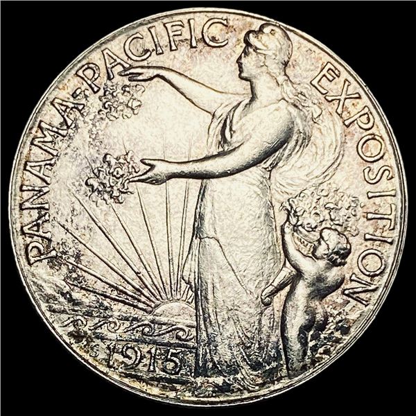 1915-S Silver Panama-Pacific Half Dollar UNCIRCULATED