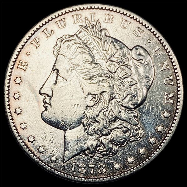 1878-S Morgan Silver Dollar CLOSELY UNCIRCULATED