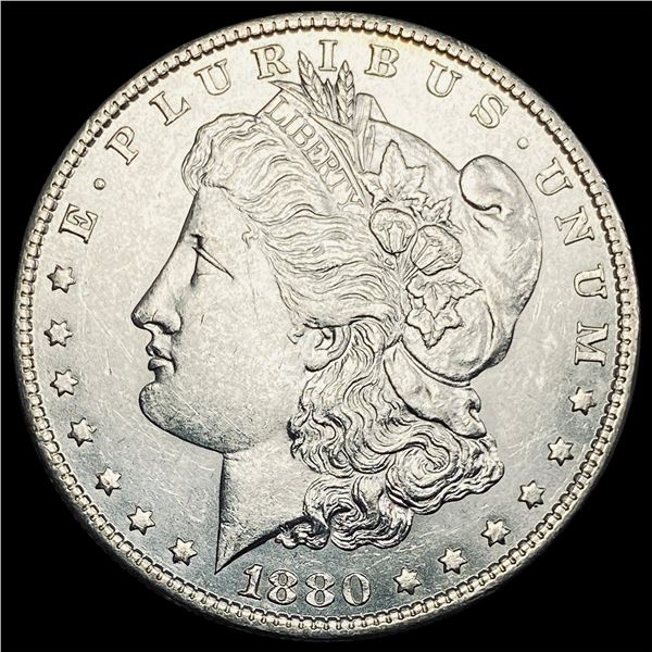 1880-O Micro O Morgan Silver Dollar UNCIRCULATED