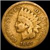 Image 1 : 1867 Indian Head Cent NICELY CIRCULATED