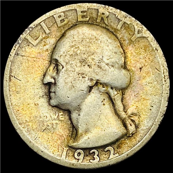 1932-D Silver Washington Quarter LIGHTLY CIRCULATED