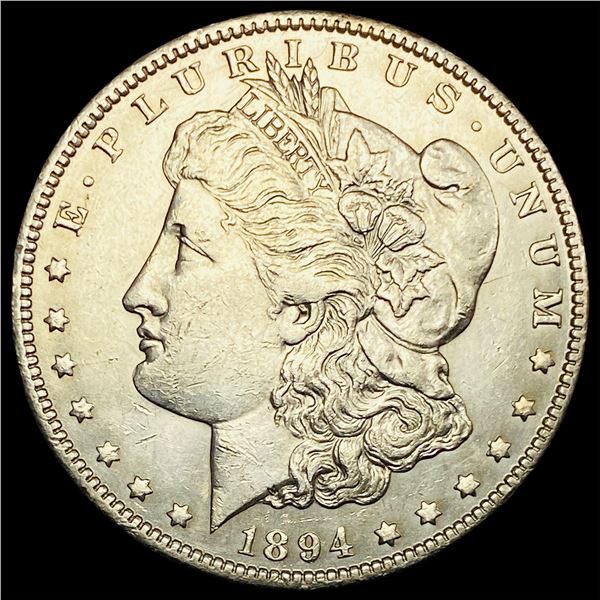 1894-O Silver Morgan Dollar CHOICE AU