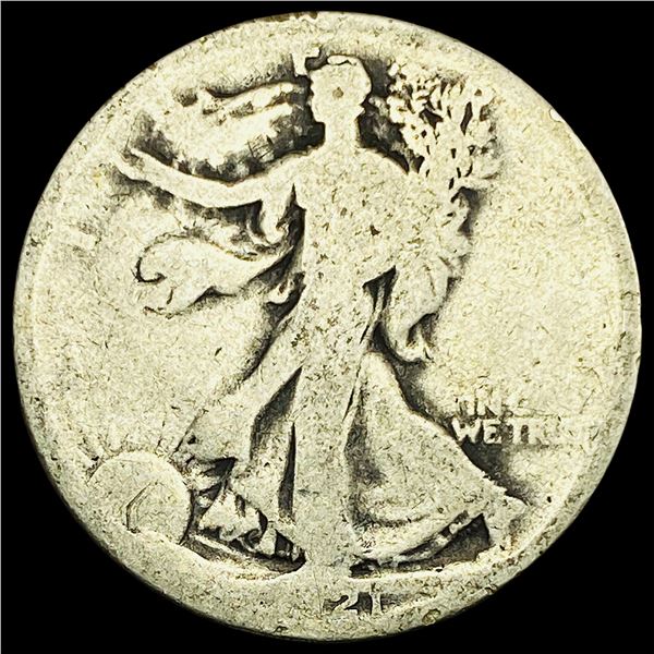 1921 Walking Liberty Half Dollar NICELY CIRCULATED