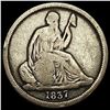Image 1 : 1837 Seated Liberty Dime No Stars LIGHTLY CIRCULATED