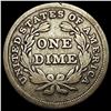 Image 2 : 1837 Seated Liberty Dime No Stars LIGHTLY CIRCULATED