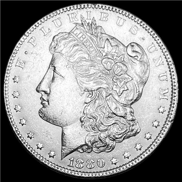 1880 Silver Morgan Dollar CHOICE AU