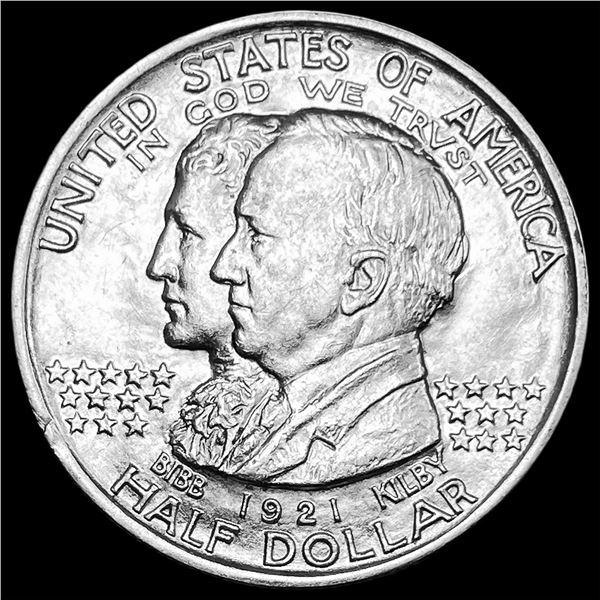 1921 Silver Alabama Half Dollar UNCIRCULATED