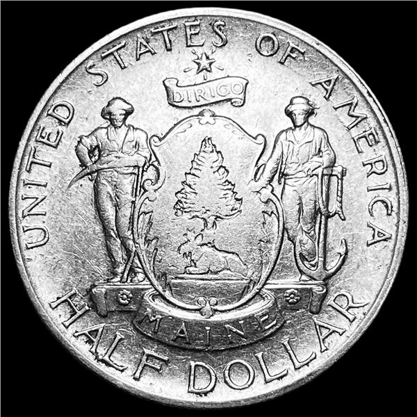 1920 Silver Maine Half Dollar UNCIRCULATED