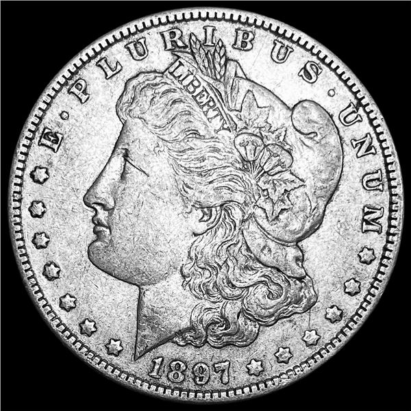 1897-O Silver Morgan Dollar NEARLY UNCIRCULATED