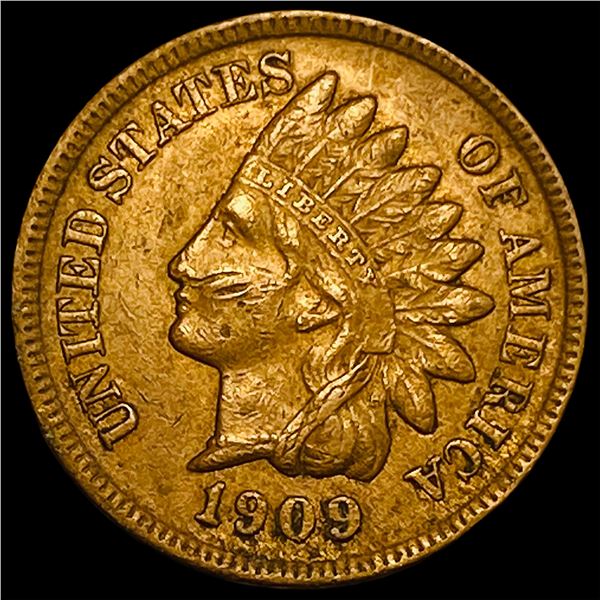 1909-S Indian Head Cent CLOSELY UNCIRCULATED