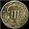 Image 2 : 1852 Silver Three-Cent Piece NICELY CIRCULATED
