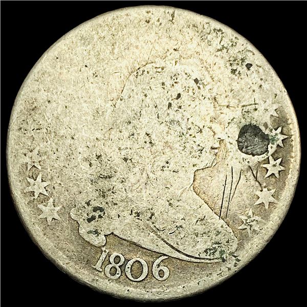 1806 Draped Bust Silver Half Dollar HIGH GRADE