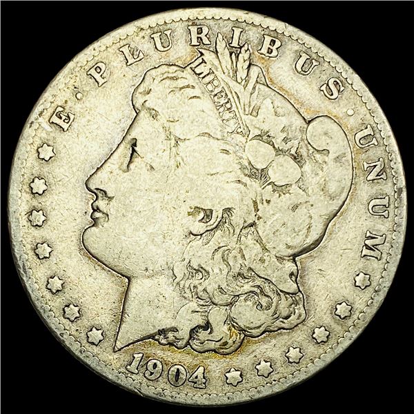 1904-S Silver Morgan Dollar ABOUT UNCIRCULATED