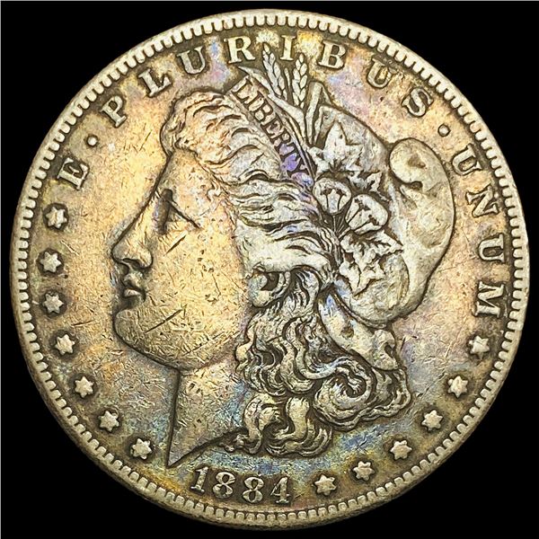 1884-S Silver Morgan Dollar NEARLY UNCIRCULATED