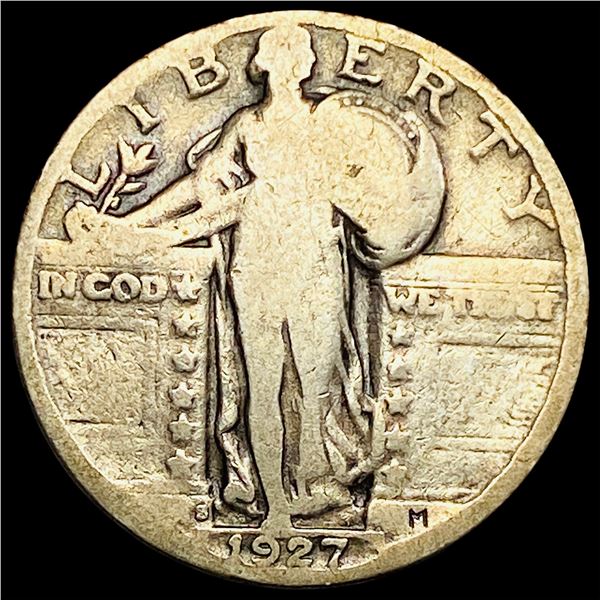 1927-S Standing Liberty Quarter NICELY CIRCULATED