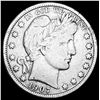 Image 1 : 1907-D Silver Barber Half Dollar ABOUT UNCIRCULATED
