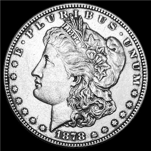 1878 Silver Morgan Dollar CLOSELY UNCIRCULATED