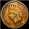 Image 1 : 1908-S Indian Head Cent ABOUT UNCIRCULATED