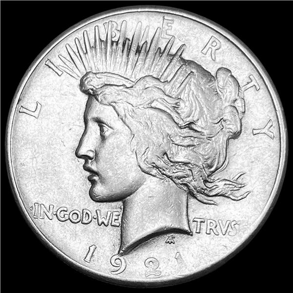 1921 Silver Peace Dollar CHOICE AU