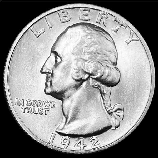 1942-S Silver Washington Quarter UNCIRCULATED