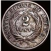 Image 2 : 1864 Copper Two-Cent Piece ABOUT UNCIRCULATED
