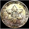 Image 1 : 1852 Silver Three-Cent Piece ABOUT UNCIRCULATED