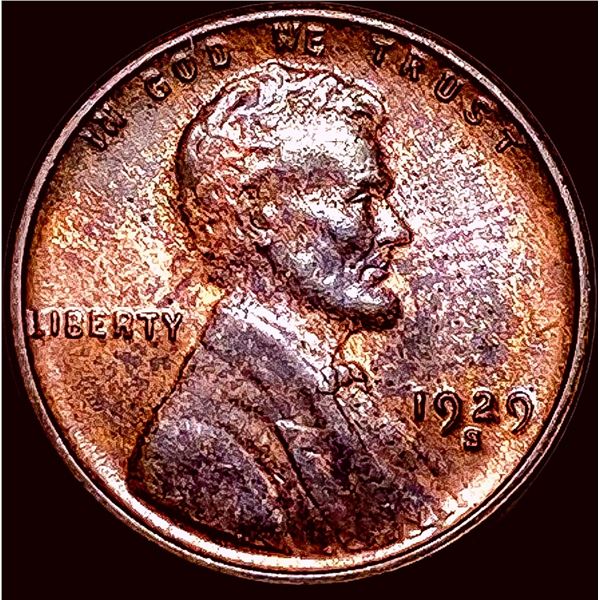 1929-S Lincoln Wheat Cent UNCIRCULATED
