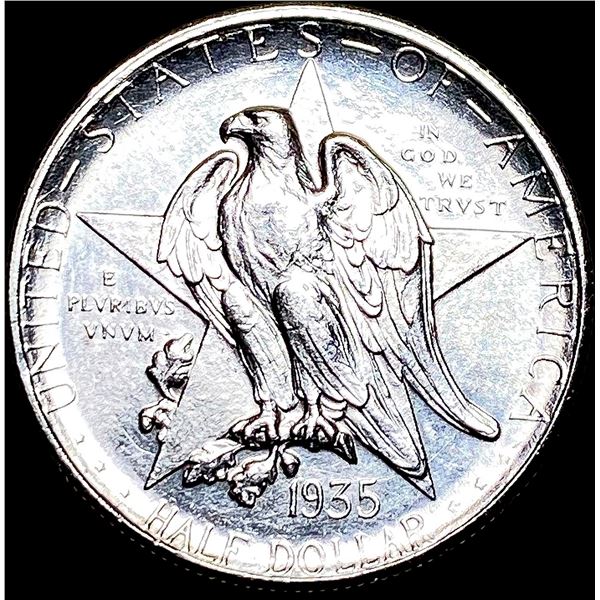 1935-D Silver Texas Half Dollar UNCIRCULATED