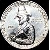 Image 1 : 1921-D Silver Pilgrim Half Dollar CLOSELY UNCIRCULATED